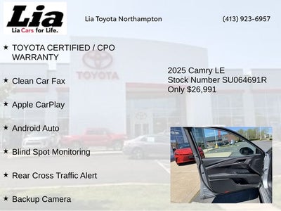 2025 Toyota Camry LE