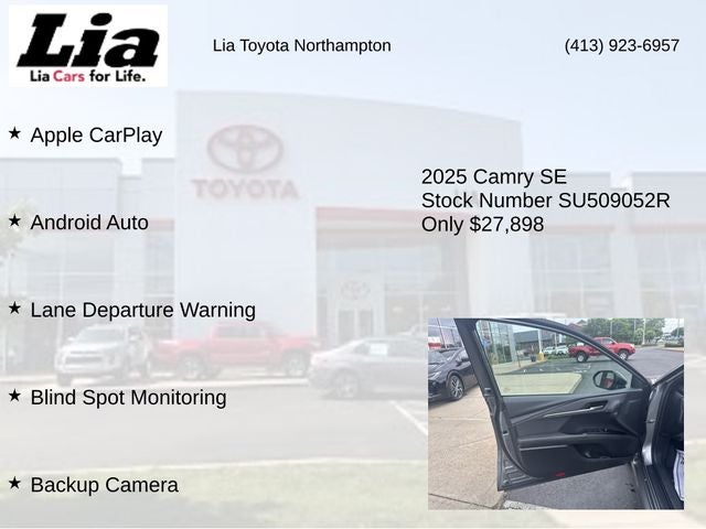 2025 Toyota Camry SE