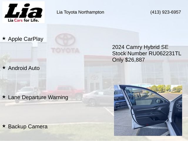 2024 Toyota Camry Hybrid SE