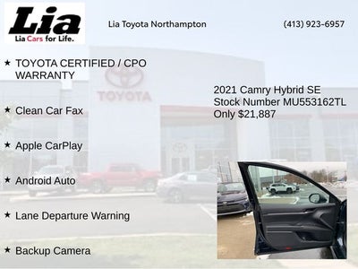2021 Toyota Camry Hybrid SE