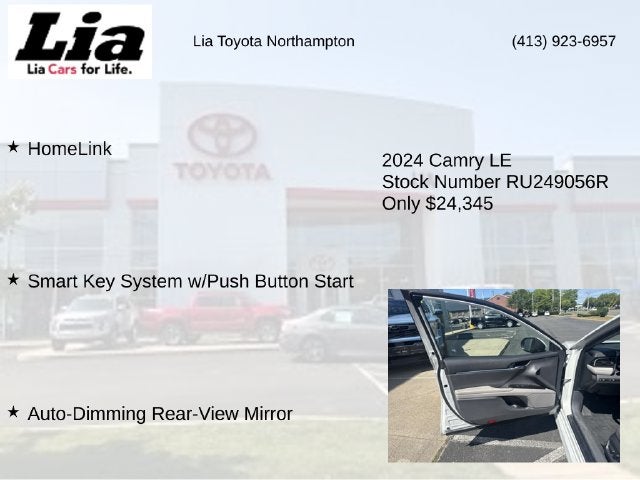 2024 Toyota Camry LE
