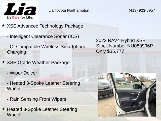 2022 Toyota RAV4 Hybrid XSE