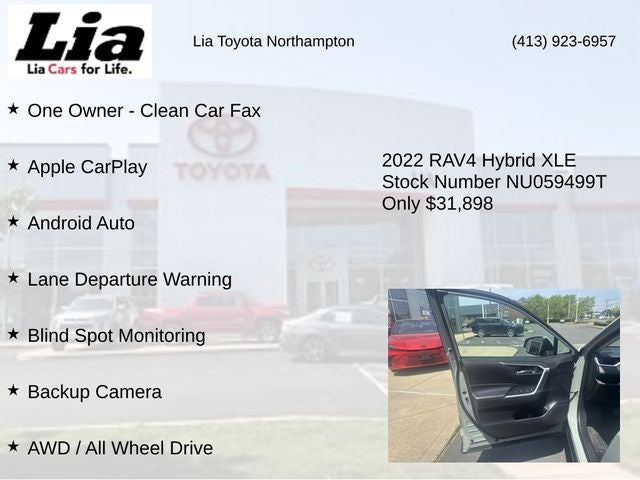 2022 Toyota RAV4 Hybrid XLE