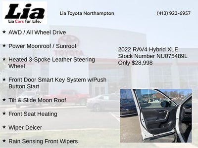 2022 Toyota RAV4 Hybrid XLE