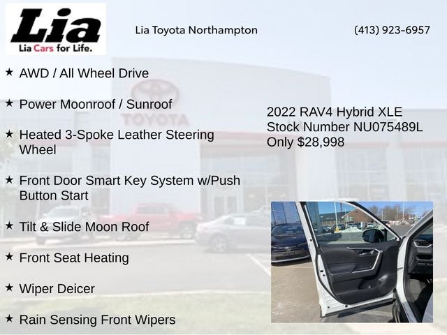 2022 Toyota RAV4 Hybrid XLE