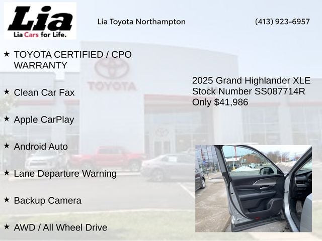 2025 Toyota Grand Highlander XLE