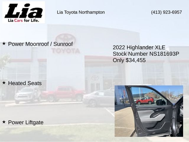 2022 Toyota Highlander XLE