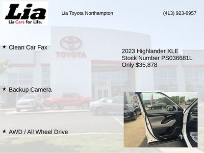 2023 Toyota Highlander XLE