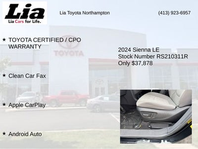 2024 Toyota Sienna LE 8 Passenger