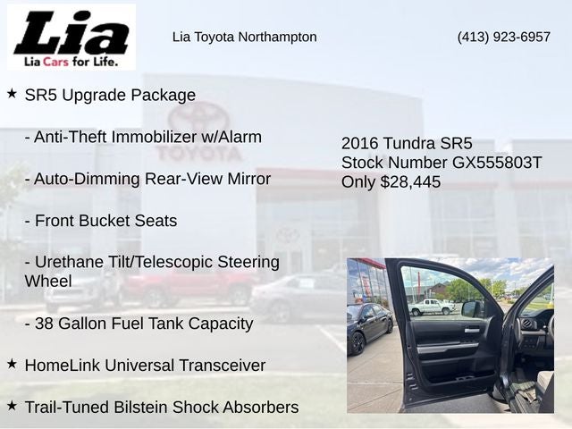 2016 Toyota Tundra SR5