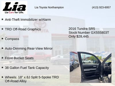 2016 Toyota Tundra SR5