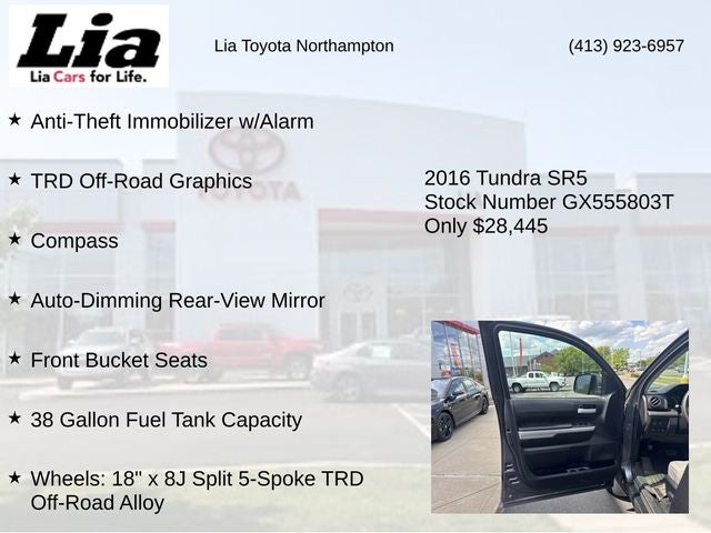 2016 Toyota Tundra SR5