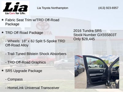 2016 Toyota Tundra SR5