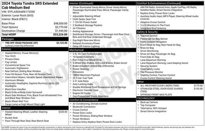 2024 Toyota Tundra SR5