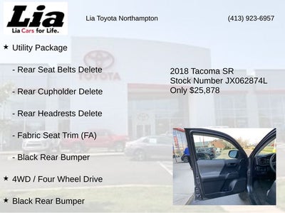 2018 Toyota Tacoma SR