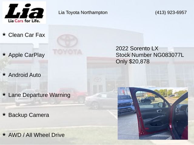 2022 Kia Sorento LX