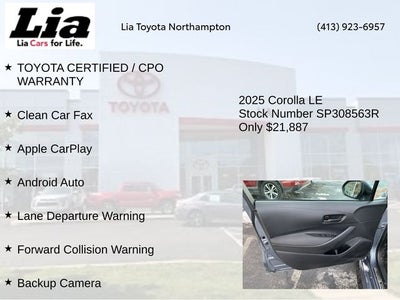 2025 Toyota Corolla LE