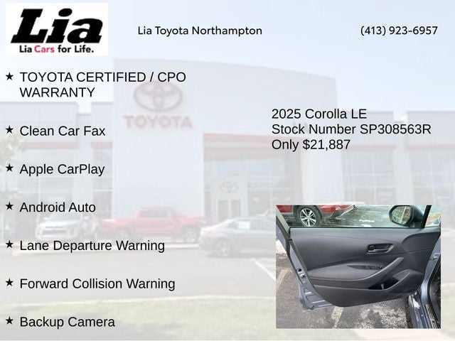 2025 Toyota Corolla LE