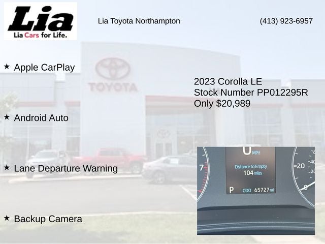 2023 Toyota Corolla LE