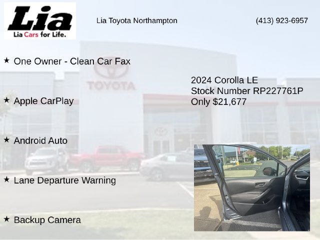 2024 Toyota Corolla LE