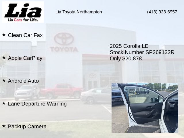 2025 Toyota Corolla LE
