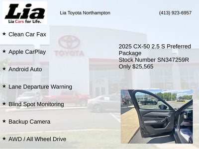 2025 Mazda Mazda CX-50 2.5 S Preferred Package