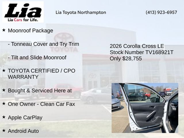 2026 Toyota Corolla Cross LE