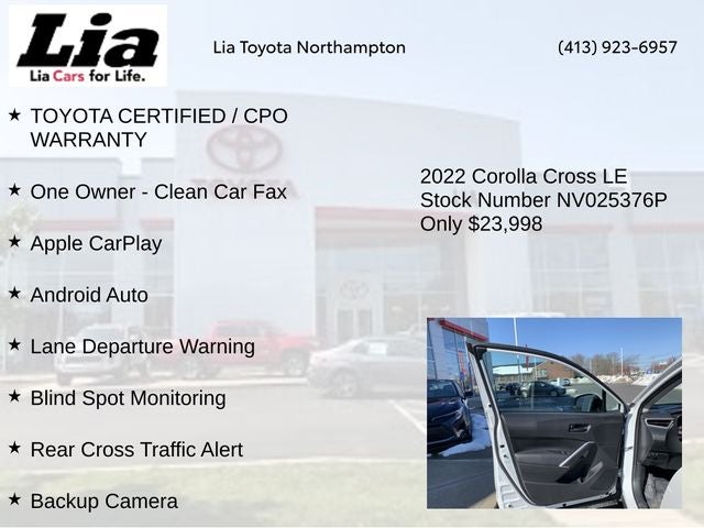 2022 Toyota Corolla Cross LE