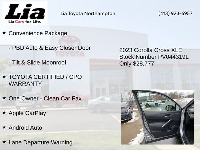 2023 Toyota Corolla Cross XLE