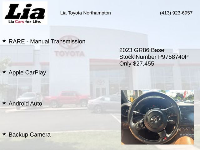 2023 Toyota GR86 Base