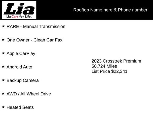 2023 Subaru Crosstrek Premium