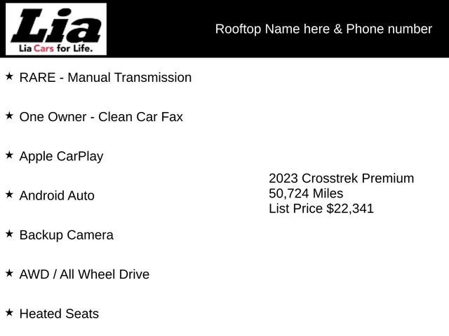 2023 Subaru Crosstrek Premium