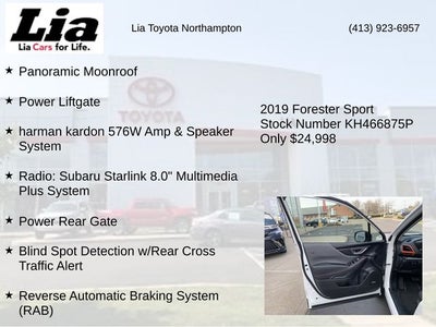2019 Subaru Forester Sport