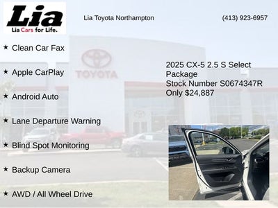 2025 Mazda Mazda CX-5 2.5 S Select Package