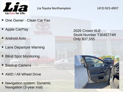 2026 Toyota Crown XLE