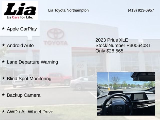 2023 Toyota Prius XLE