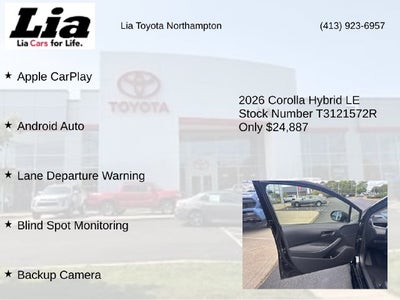 2026 Toyota Corolla Hybrid LE
