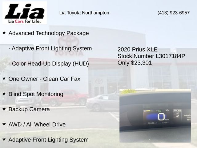 2020 Toyota Prius XLE AWD-e