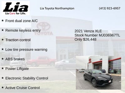 2021 Toyota Venza XLE