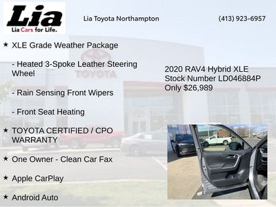 2020 Toyota RAV4 Hybrid XLE