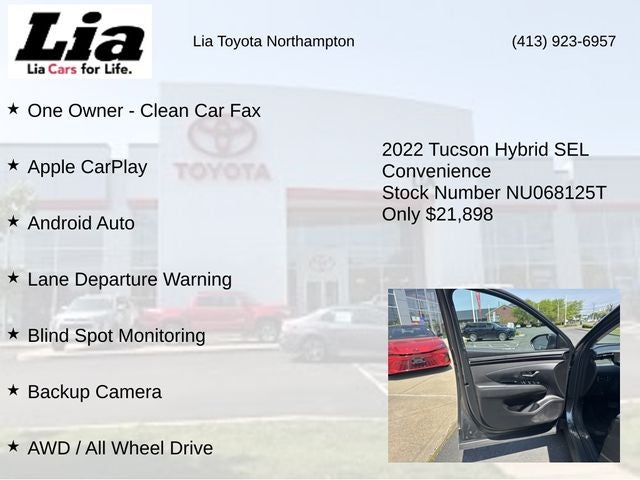 2022 Hyundai Tucson Hybrid SEL Convenience