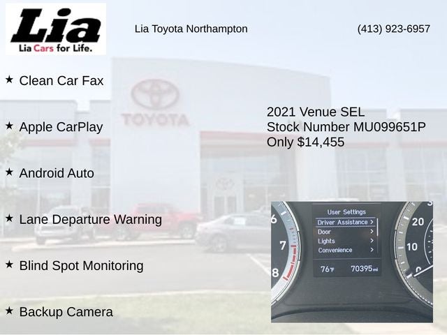 2021 Hyundai Venue SEL