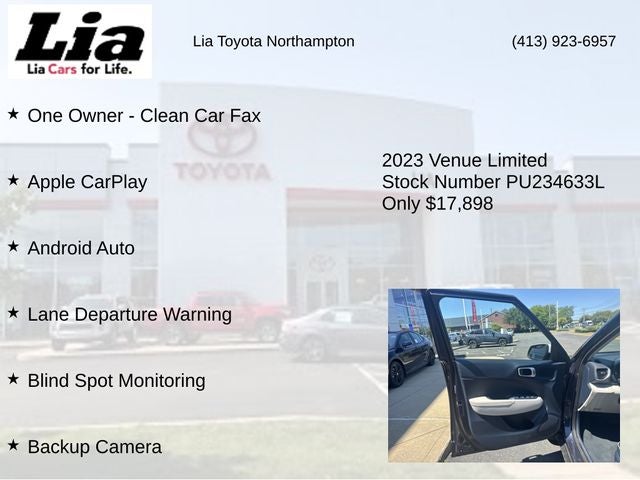 2023 Hyundai Venue Limited