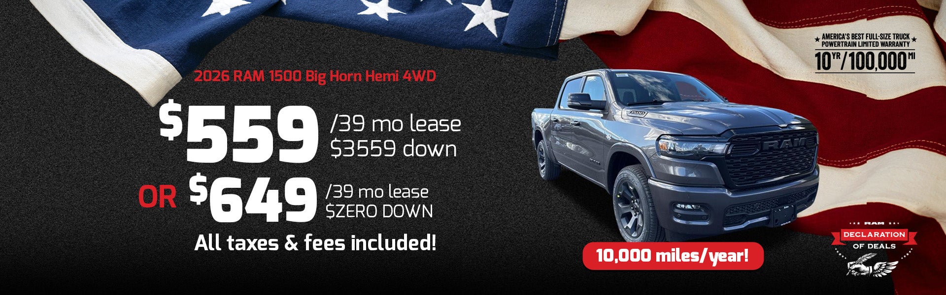 1500 lease special