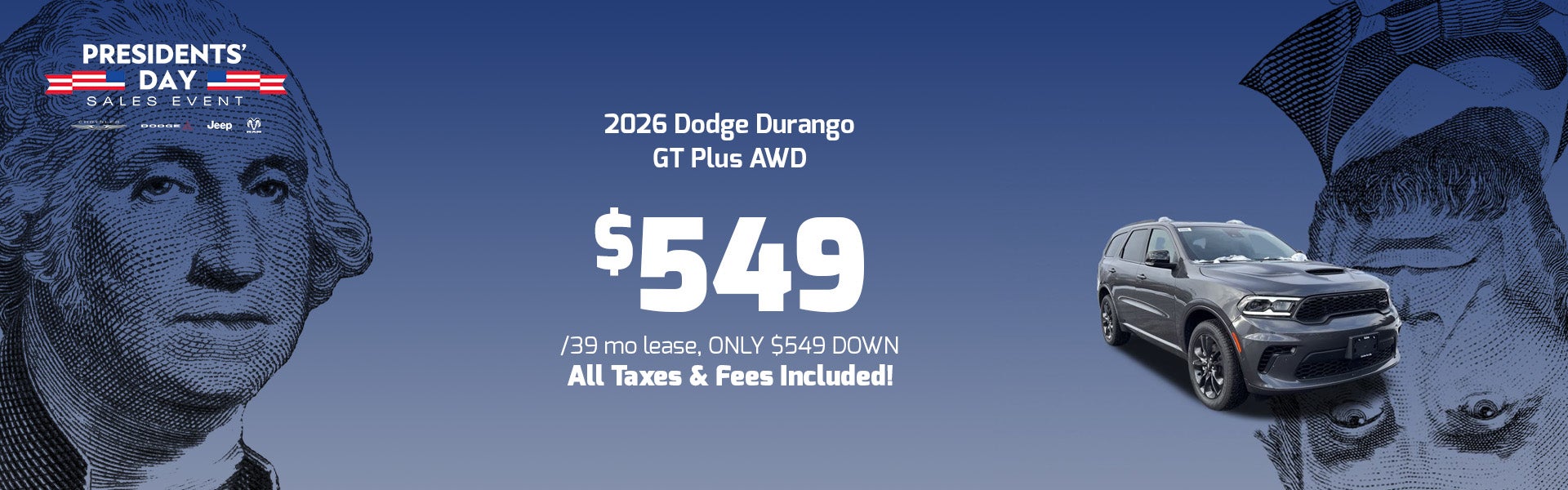 durango lease special