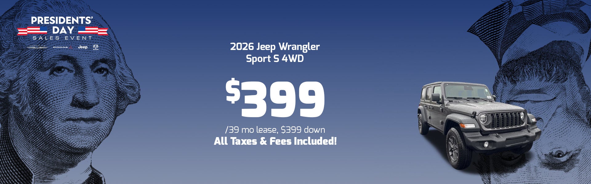 wrangler lease special