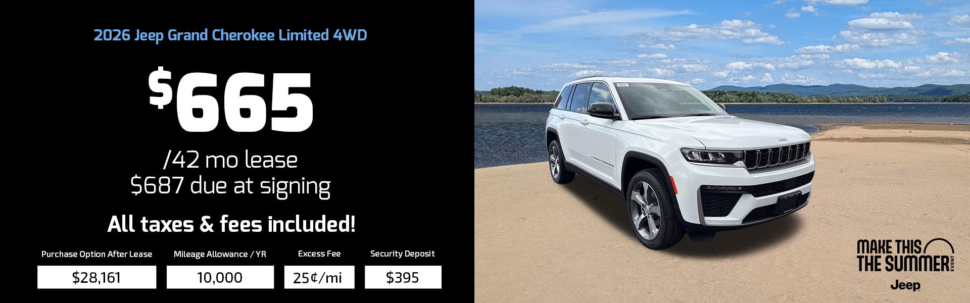 grand cherokee lease special
