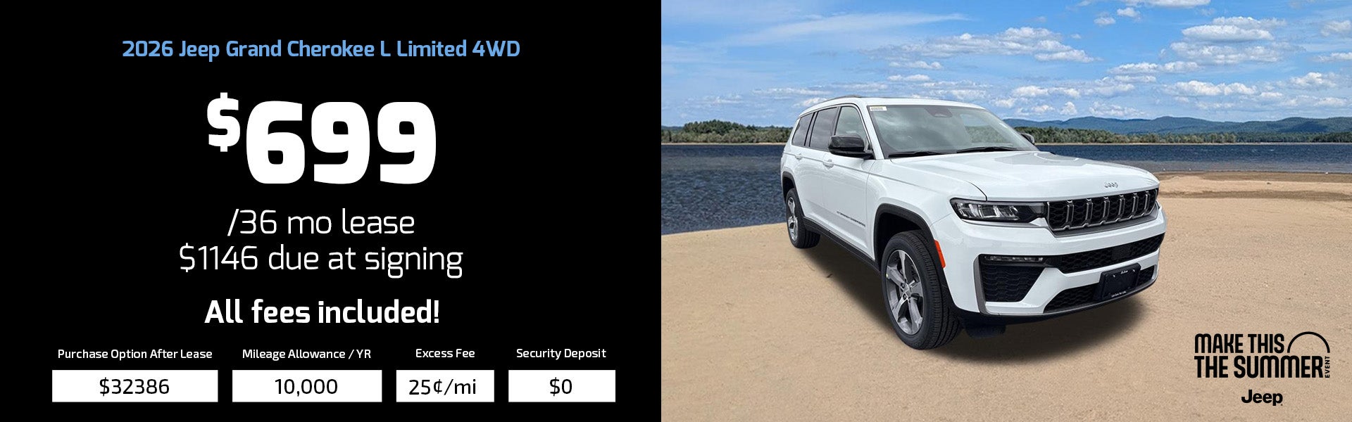 grand cherokee l lease special