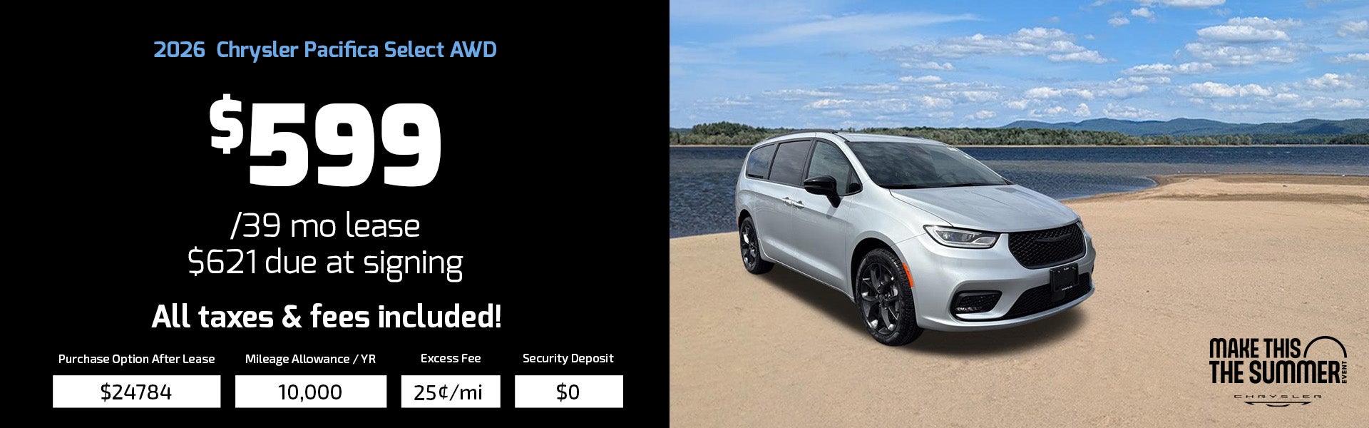 pacifica lease special