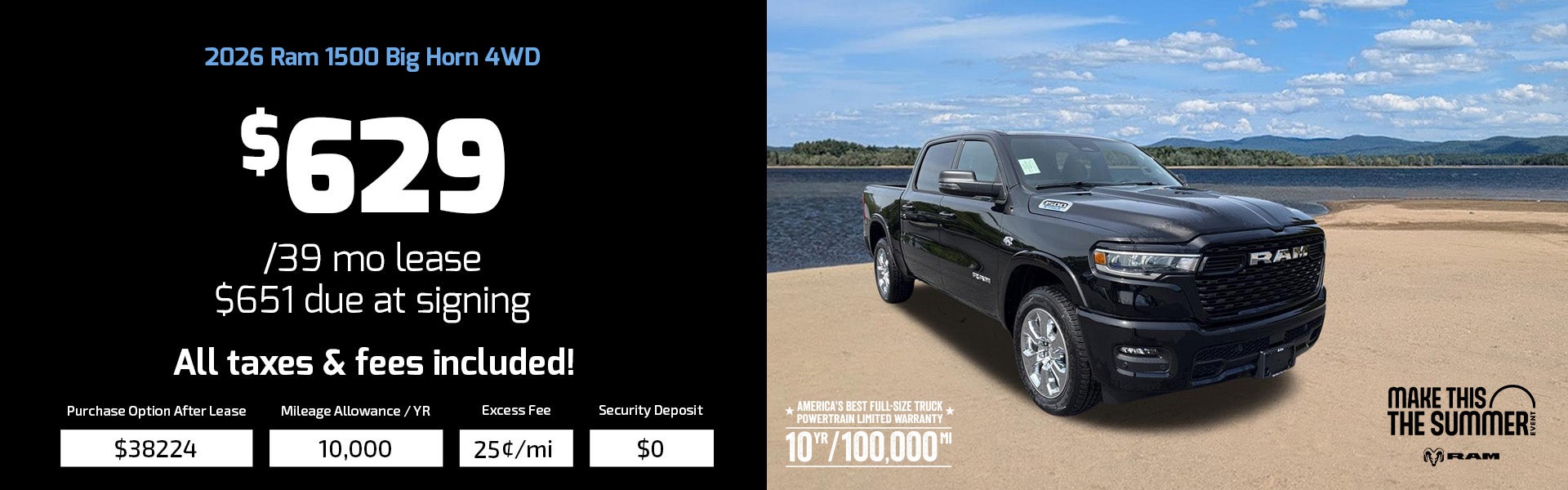 1500 lease special